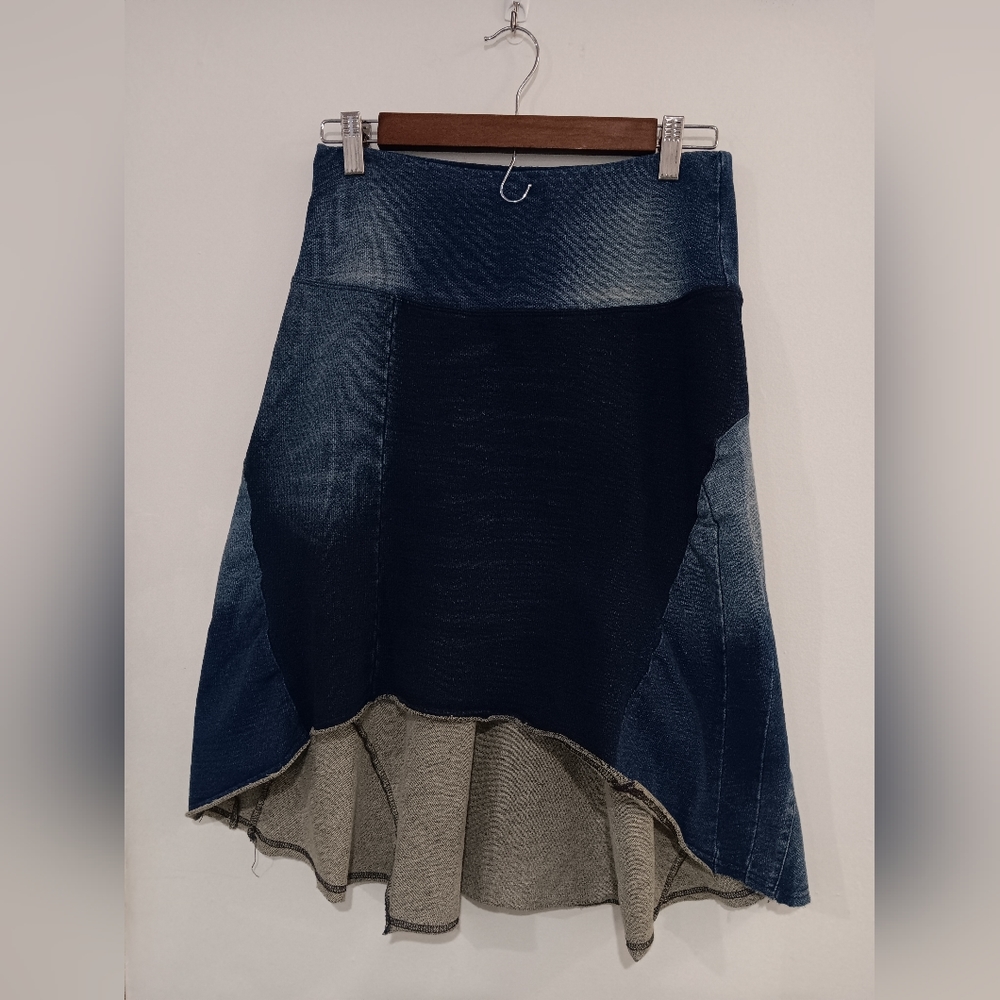 Athena Marie Denim look HiLo skirt